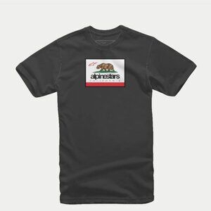 New In packaging Alpinestars Cali 2.0 Black Tee - Large